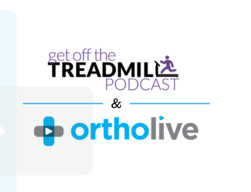 Ortholive Founder Featured on the Get Off the Treadmill Podcast