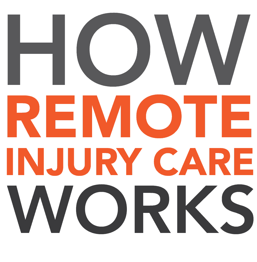 How Remote Injury Care Works How Remote Injury Care Works