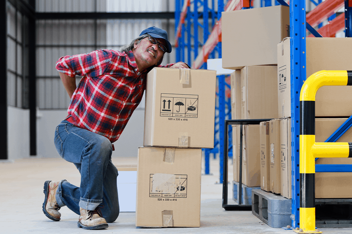 What Causes Musculoskeletal Disorders? Warehouse working experiences Musculoskeletal disorder, or an injury to his back